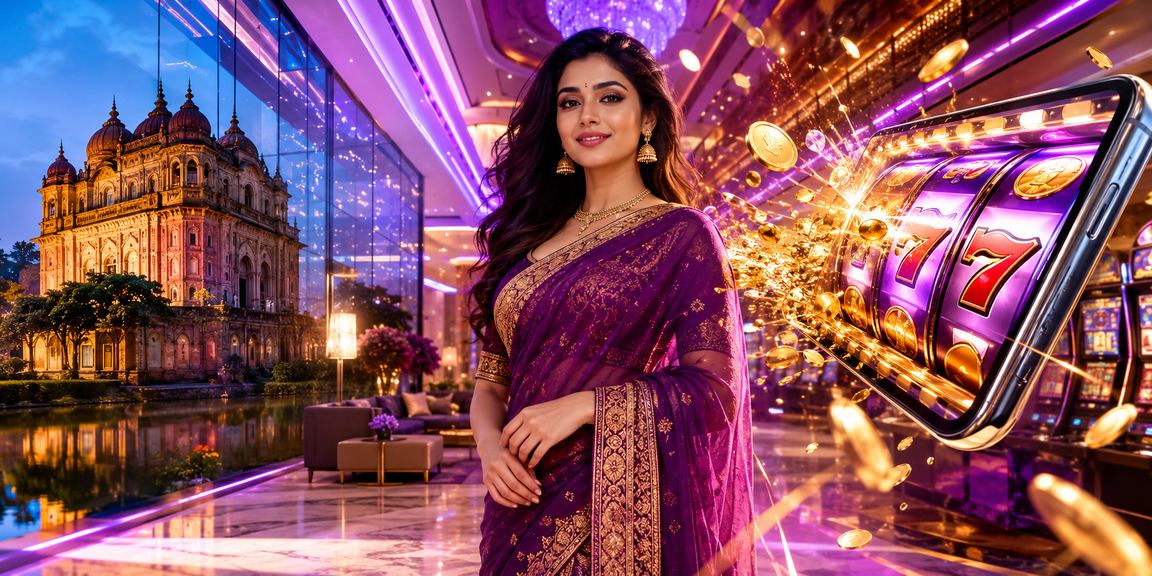 বাংলাদেশে নিয়ন আলোয় স্লট গেম বোনাস উপভোগ করছেন একজন ব্যবহারকারী