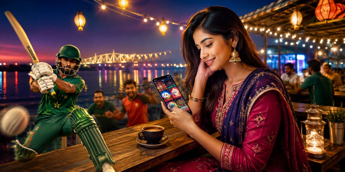 কক্সবাজার সমুদ্র সৈকতে ক্রিকেট বেটিং উপভোগ করছেন একজন ব্যবহারকারী