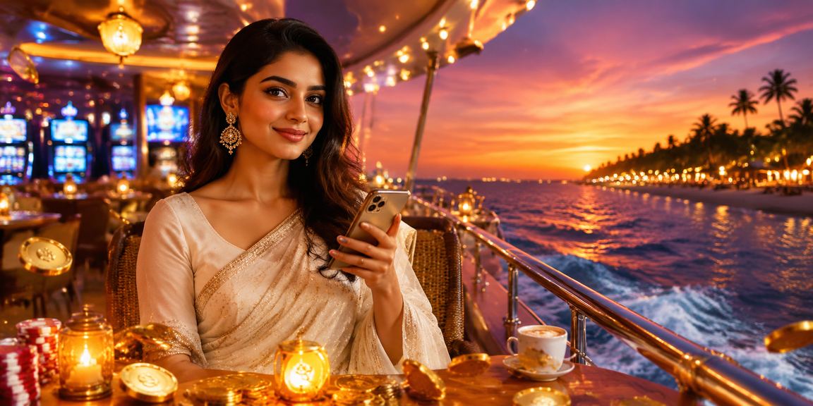 কক্সবাজার সমুদ্র সৈকতে মোবাইলে ক্যাসিনো উপভোগ করছেন একজন ব্যবহারকারী
